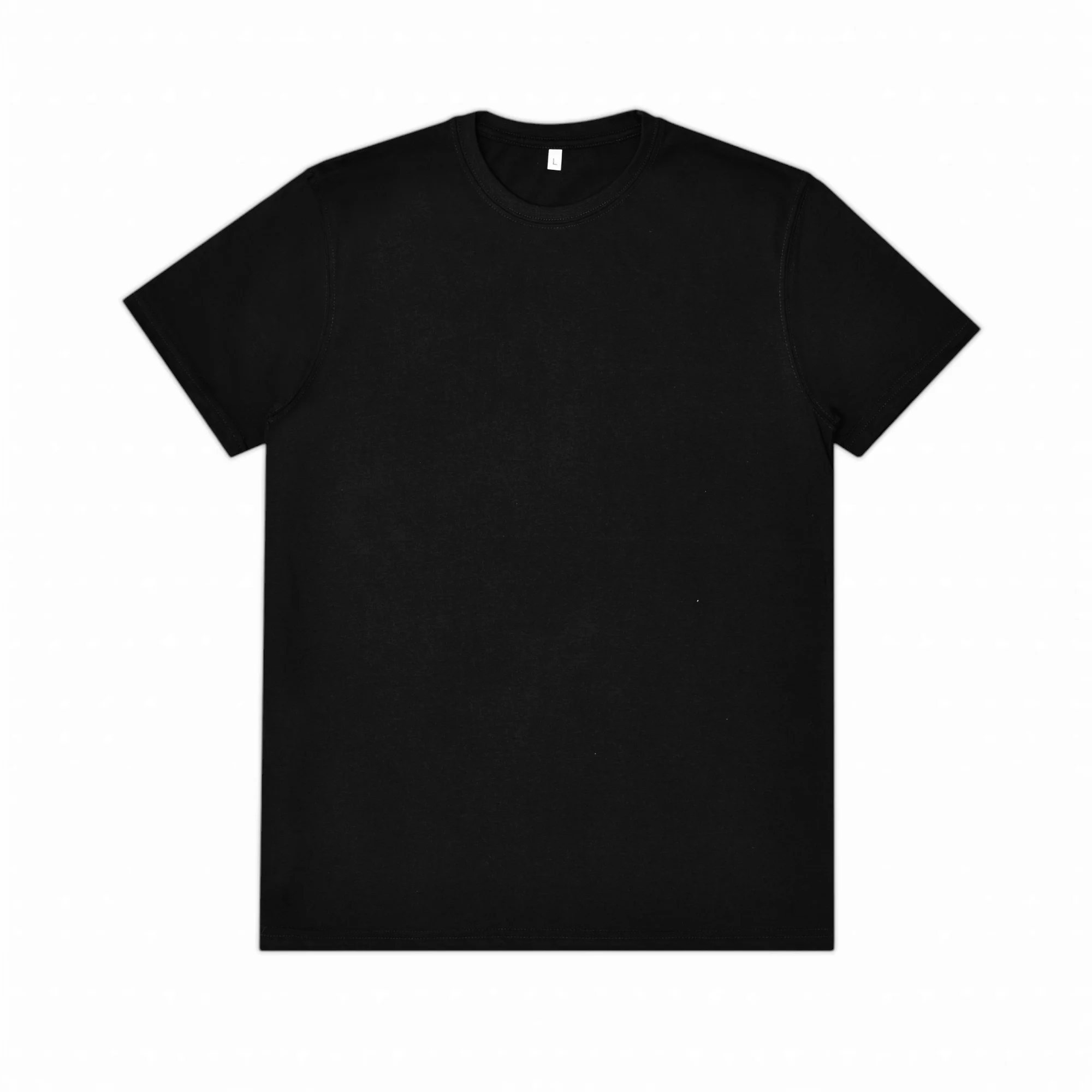 Essential Crew Neck Black T-Shirt