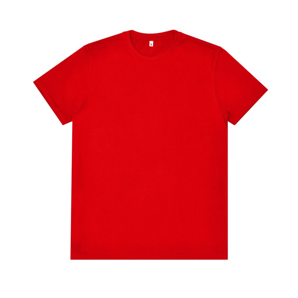 Essential Crew Neck Red T-Shirt
